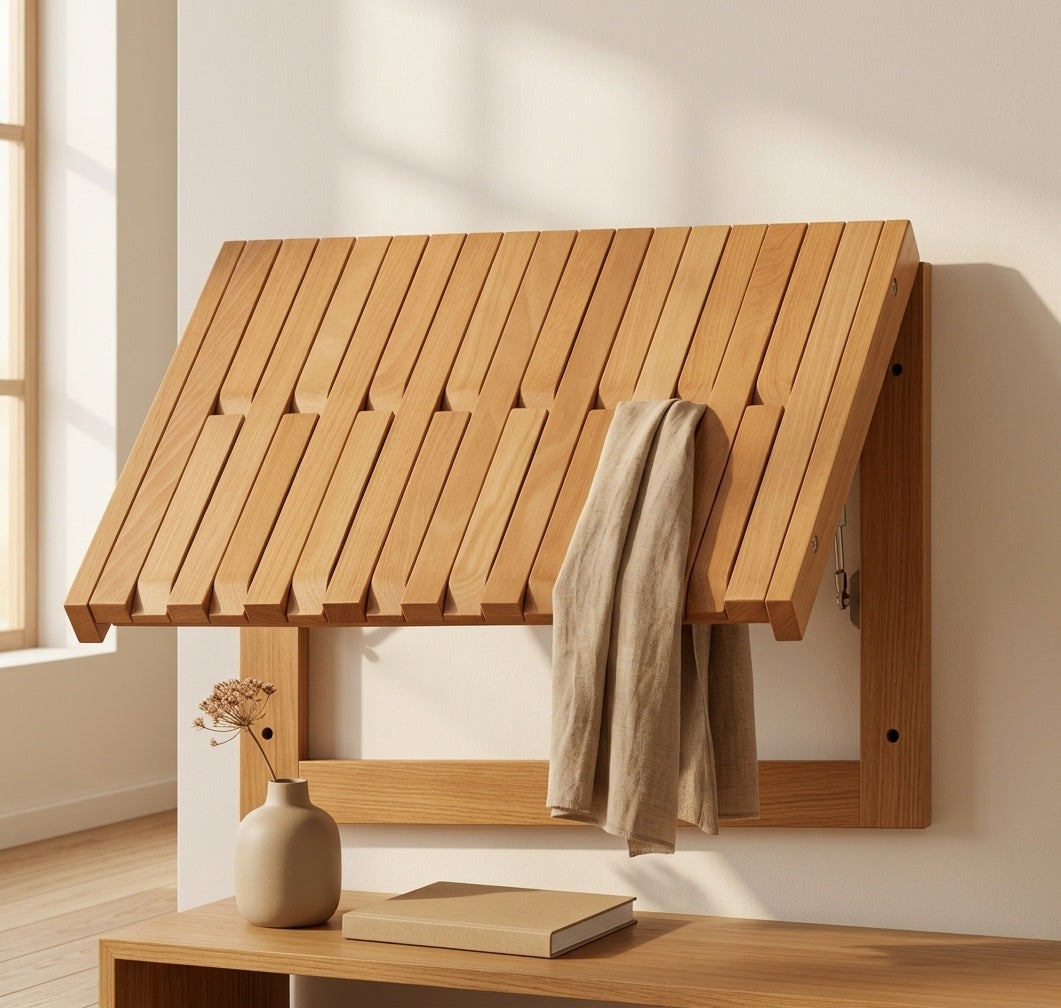Fold‑down meter box cover