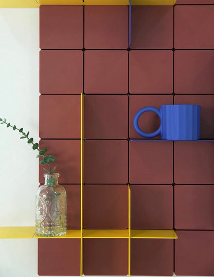 Flexible Modular Wall Shelf Panel — Adjustable Storage & Display Grid, Modern Wall Organizer