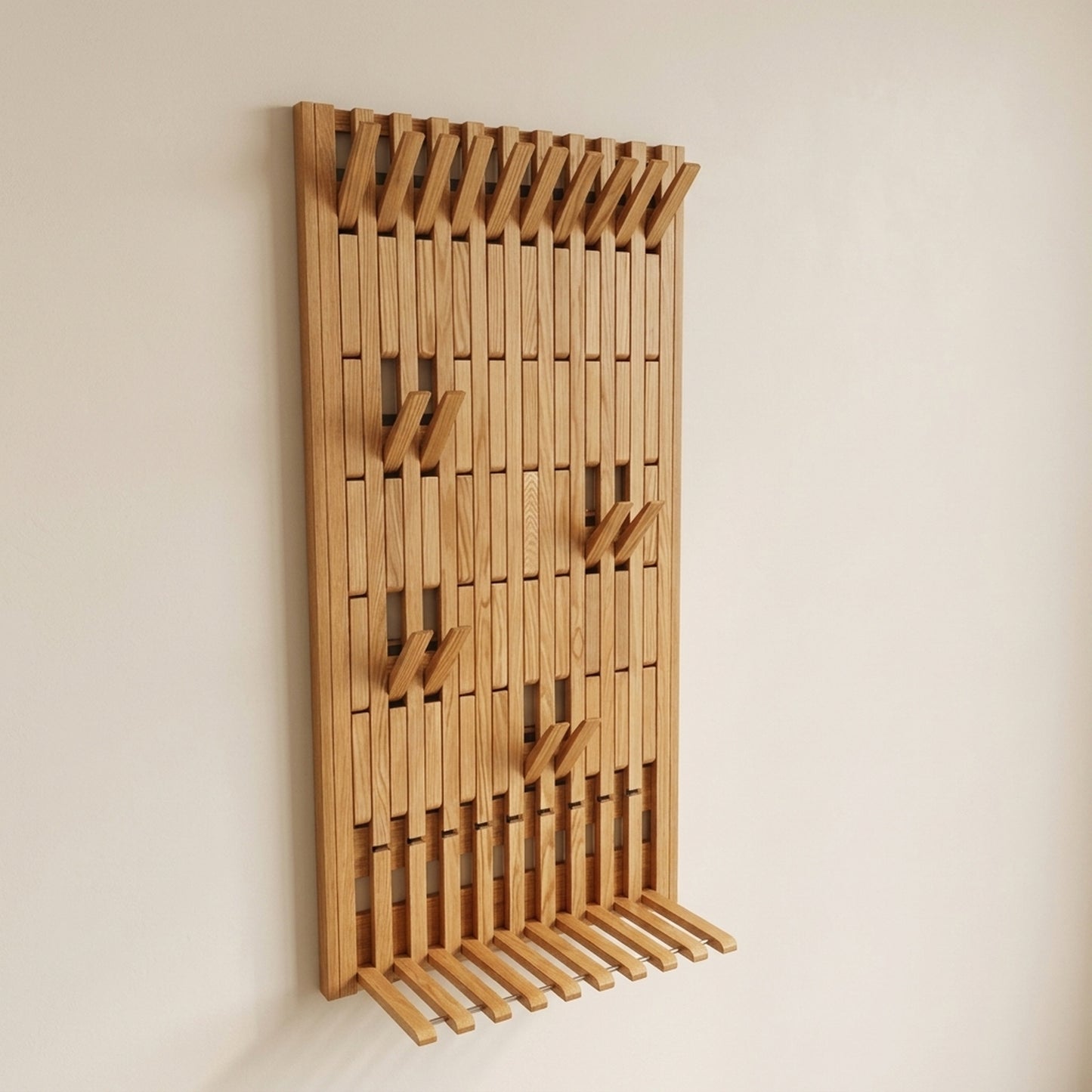 Solid Red Oak Piano Rack