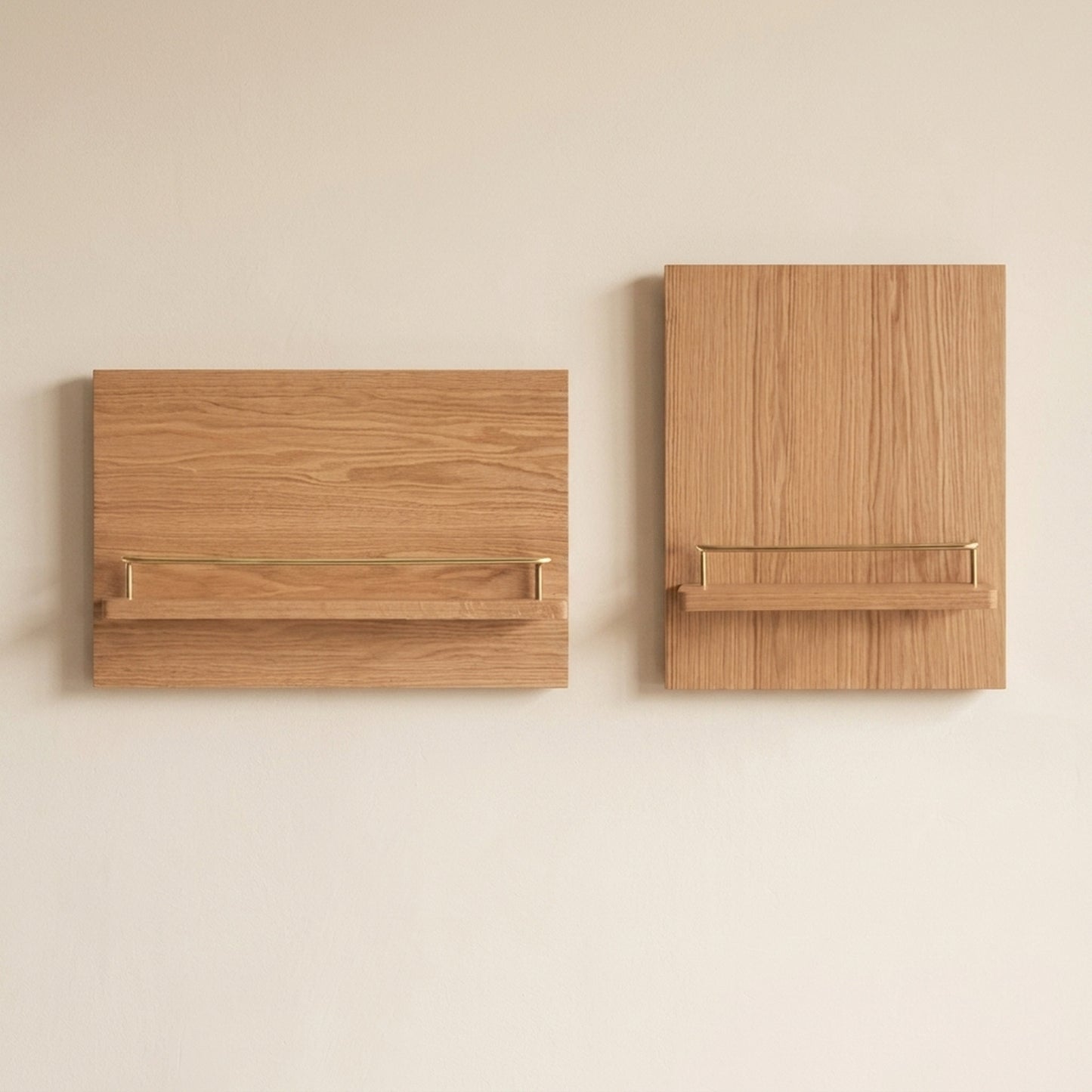 North American Walnut Meter Box Cover Shelf