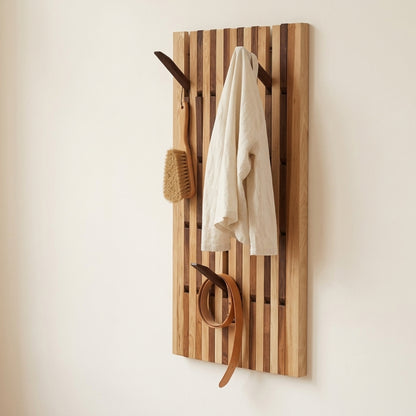 Wall Mounted Wooden Coat Rack