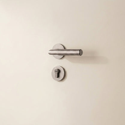 Solid Brass Cowhide Leather Door Lever (Copy)