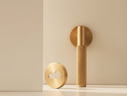 Knurled Door Lever