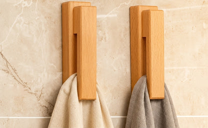 MarBel Towel Holder Wooden