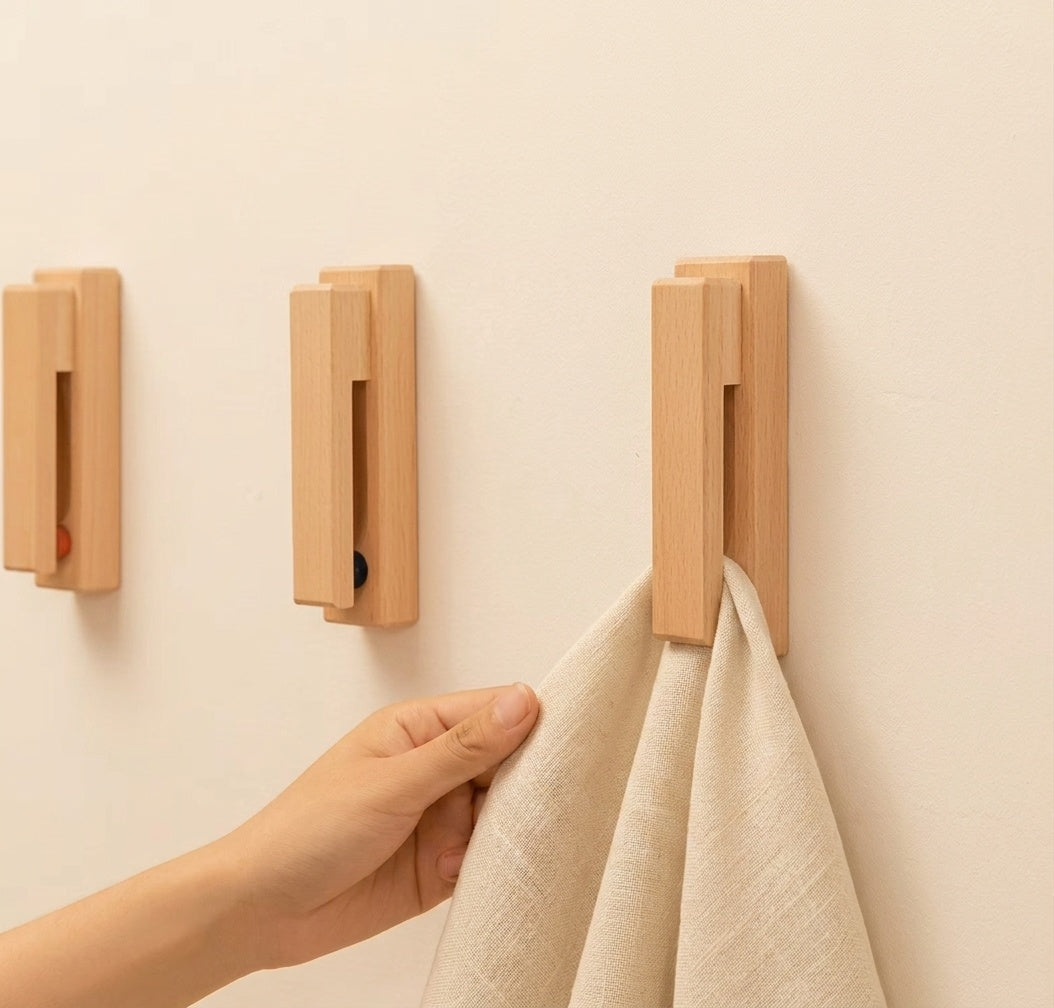 MarBel Towel Holder Wooden