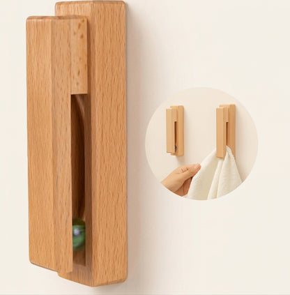 MarBel Towel Holder Wooden