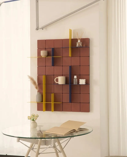 Flexible Modular Wall Shelf Panel