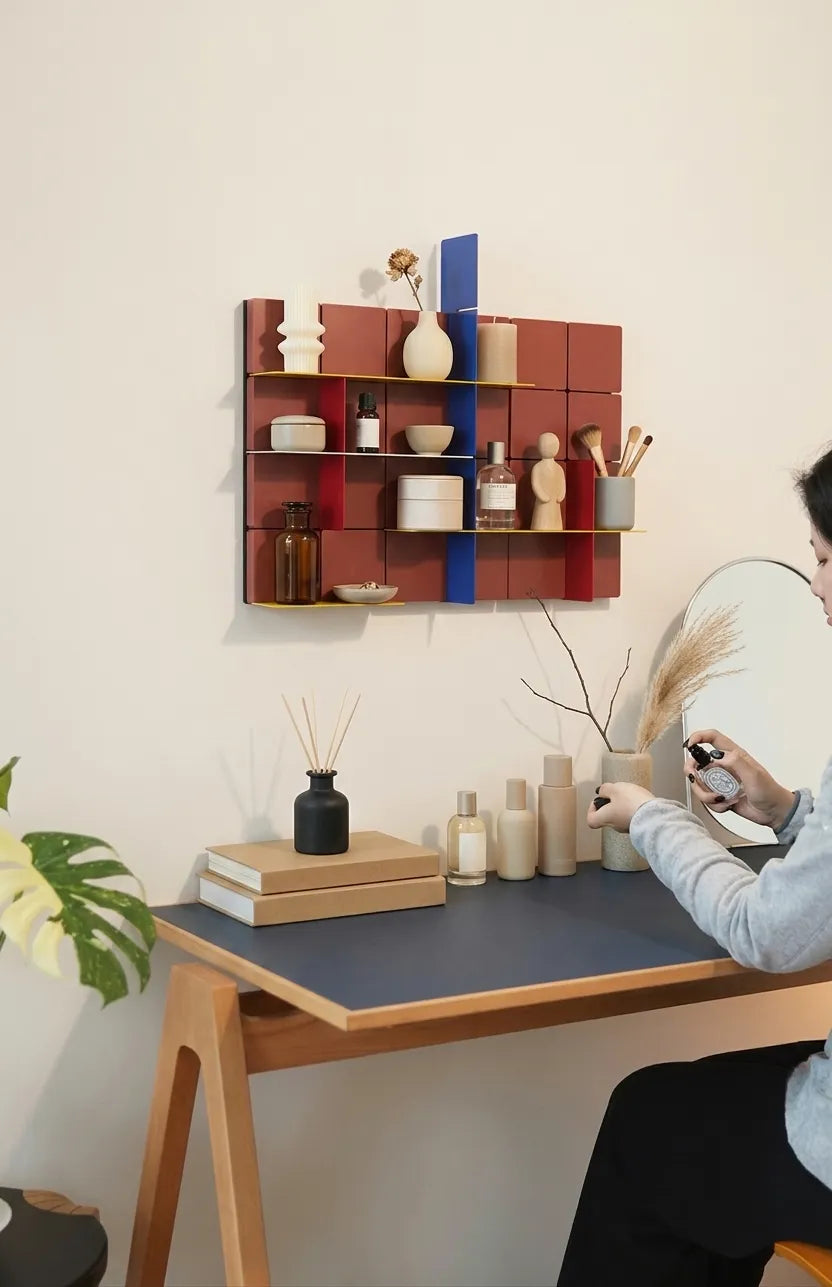 Flexible Modular Wall Shelf Panel